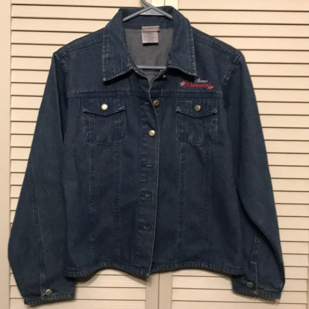 Disney Princess Jean Denim Jacket SizeL